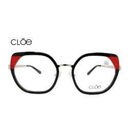 Lente Oftálmico marca Cloe VLE321770BLK Negro con rojo