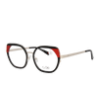 Lente Oftálmico marca Cloe VLE321770BLK Negro con rojo