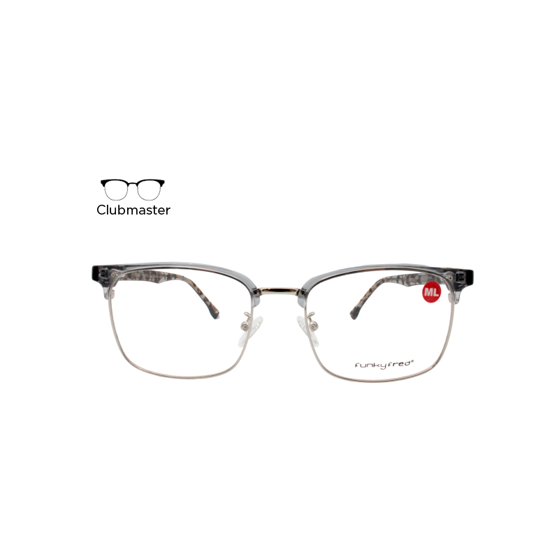 Lente Oftálmico Funky Fred Eyewear A2220F Plata