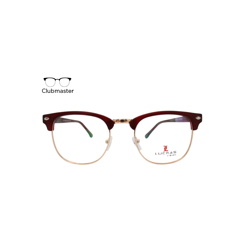 Lente Oftálmico Luckas Vision LUK06306 Tinto