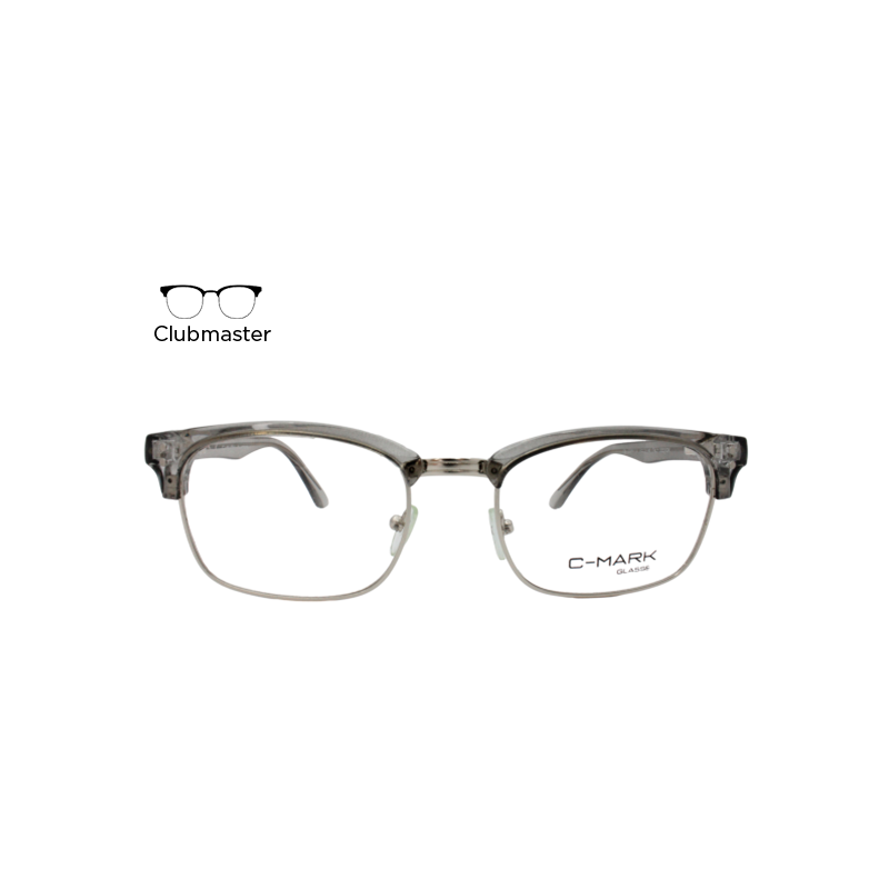 Lente Oftálmico C - Mark CMJ222P4104 Gris con plata