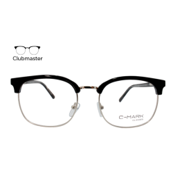 Lente Oftálmico C - Mark CMJ229P4102 Negro con plata