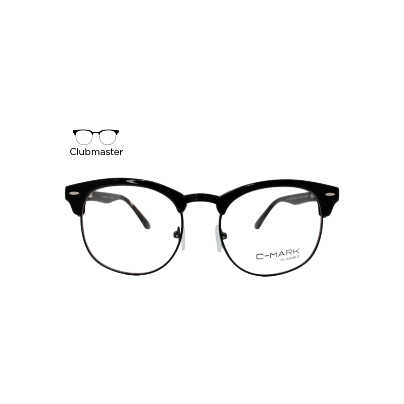 Lente Oftálmico C - Mark CMJ229P4108 Negro con plata