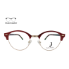 Lente Oftálmico Olive People 010BURGLD Rojo con dorado