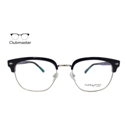 Lente Oftálmico Funky Fred Eyewear A2213F Azul con plata