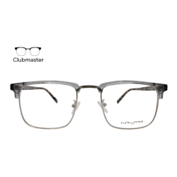 Lente Oftálmico Funky Fred Eyewear A2222F Gris con plata
