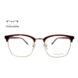 Lente Oftálmico Funky Fred Eyewear A2223F Tinto con plata