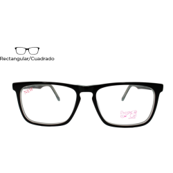 Lente Oftálmico Pretty Girl Eyewear 26052C6 Negro
