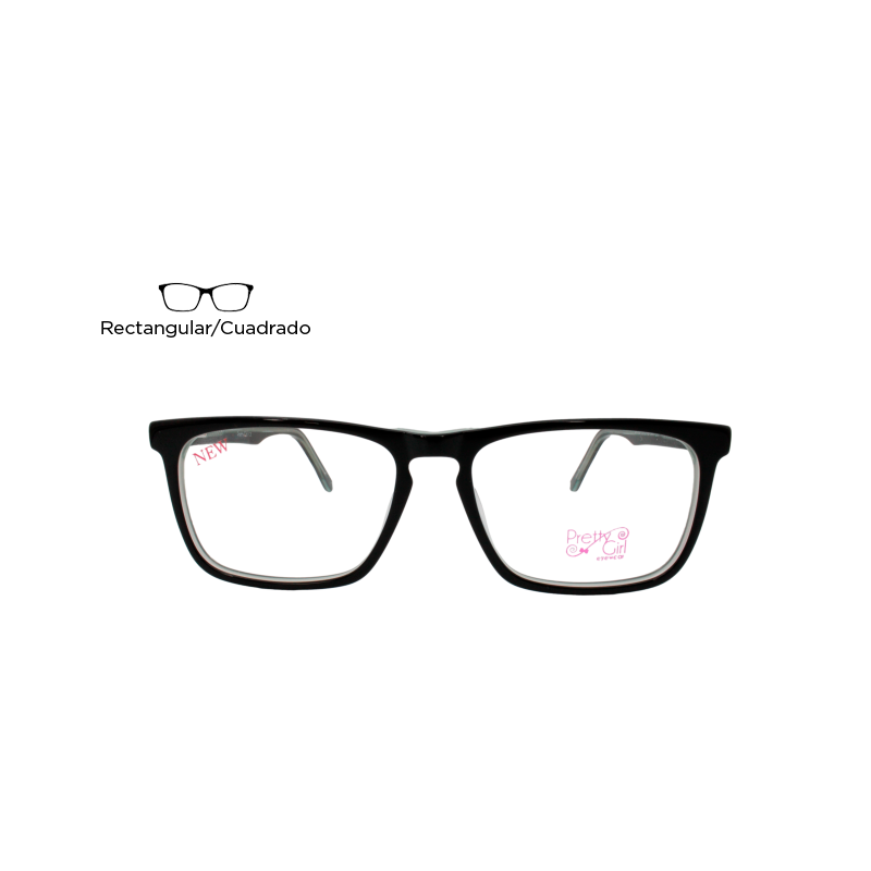 Lente Oftálmico Pretty Girl Eyewear 26052C6 Negro