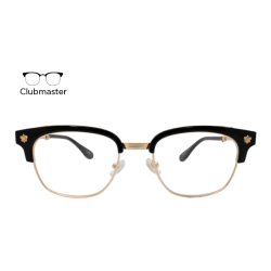 Lente Oftálmico Marina Eyewear PG2052C1 Negro con dorado