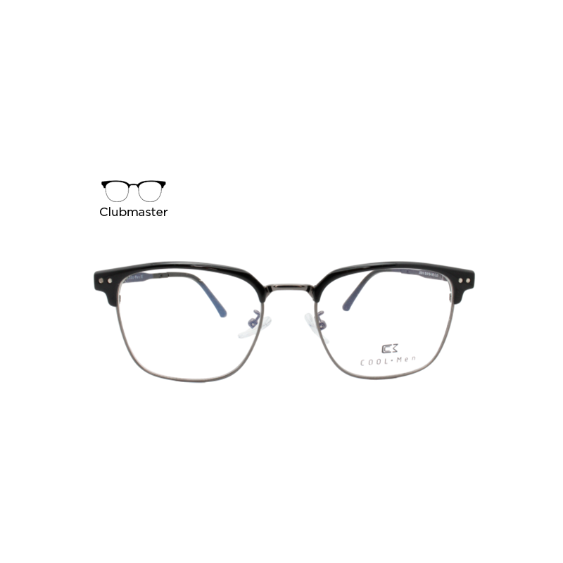 Lente Oftálmico Cool Men CM20516 Negro con gris mate