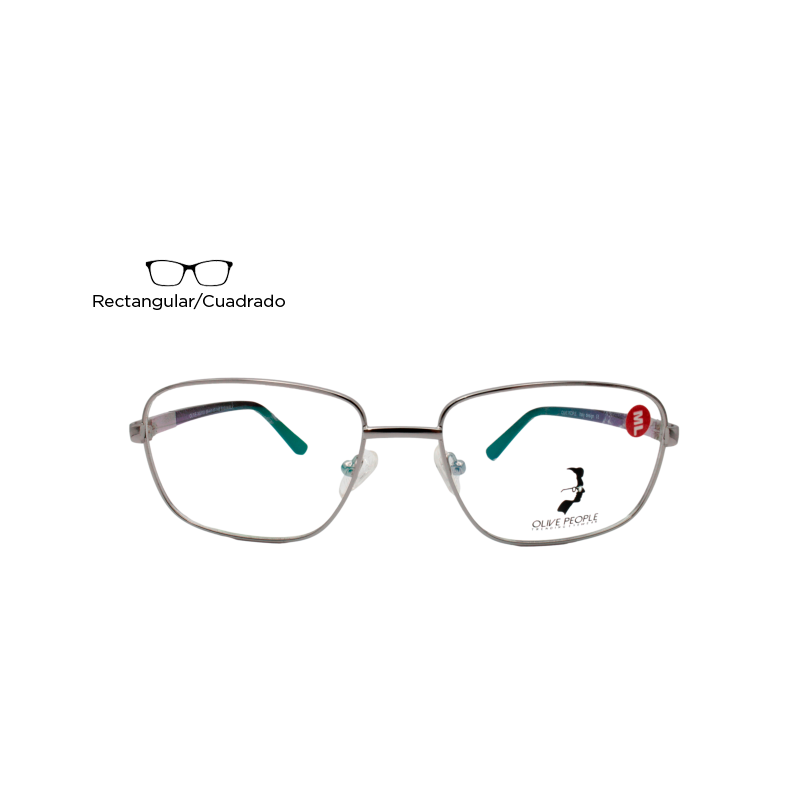 Lente Oftálmico Olive People XG110145BLK Plata