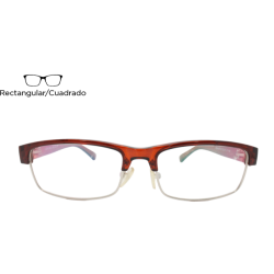 Lente Oftálmico View Eyewear 6012P Tinto