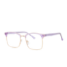 Lente Oftálmico Wharton W9071 Morado con dorado