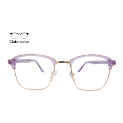 Lente Oftálmico Wharton W9087 Morado con dorado