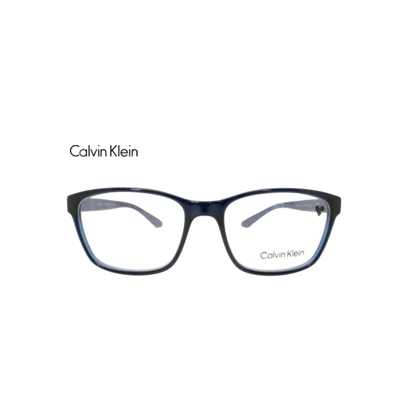 Lente Oftálmico marca Calvin Klein CK23528 Negro con azul