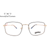 Lente Oftálmico Eyes of Western EW1178 Dorado con negro