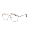 Lente Oftálmico Eyes of Western EW1178 Dorado con negro
