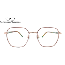 Lente Oftálmico Marissa Eyewear MRSAT8010 Rosa con dorado