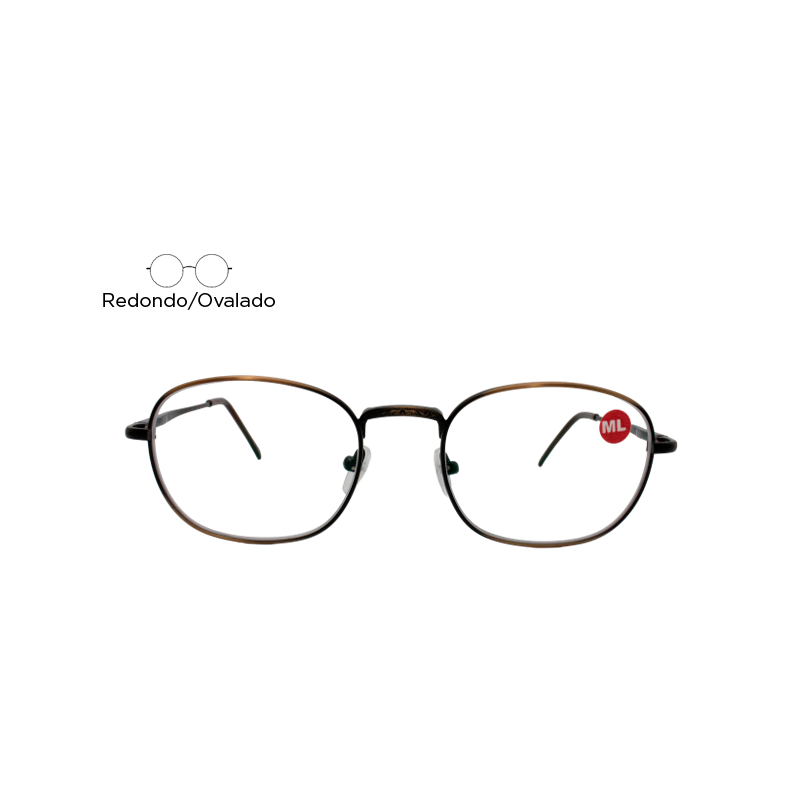 Lente Oftálmico Cooa COAMT018C4 Dorado