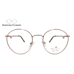 Lente Oftálmico Minami CO009 Dorado