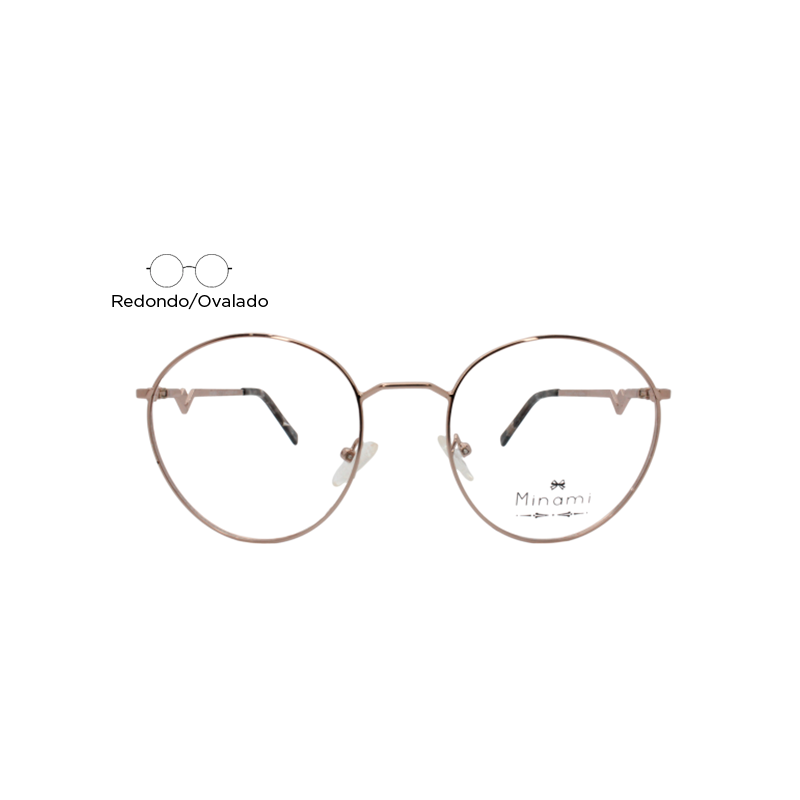 Lente Oftálmico Minami CO009 Dorado