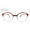 Lente Oftálmico Olive People STANDIN003 Rojo con dorado