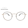 Lente Oftálmico Olive People ROUND007 Negro con dorado