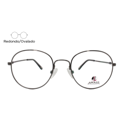 Lente Oftálmico Amass IPAMASSF333 Plata