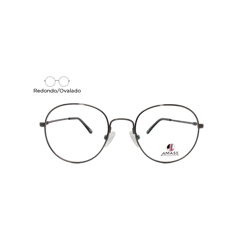 Lente Oftálmico Amass IPAMASSF333 Plata