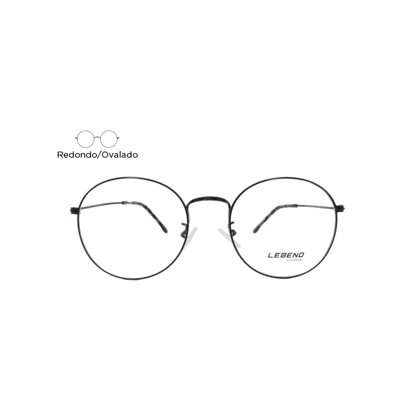 Lente Oftálmico Legend Eyewear LEG0540 Negro