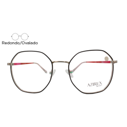 Lente Oftálmico Azirux AZM21D21005 Plata con negro