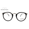 Lente Oftálmico Nobely Eyewear NOB0856 Negro con plata