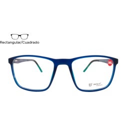 Lente Oftálmico Prince Elegante ACTIVE202A Azul mate