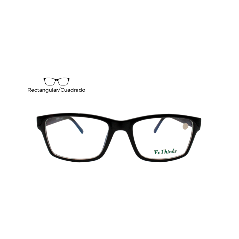 Lente Oftálmico VcThinks VT02 Negro