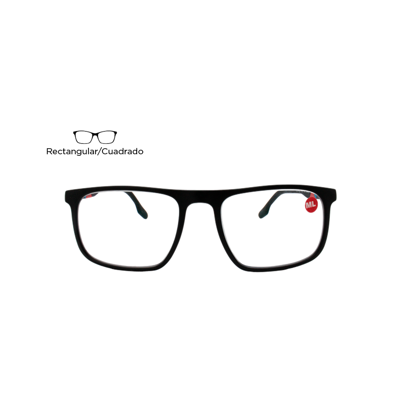 Lente Oftálmico Funky Fred Eyewear ACTIVE106AD59 Negro mate