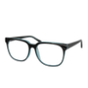Lente Oftálmico Caffdy Eyewear TC158C3 Negro con azul