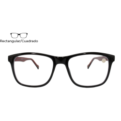 Lente Oftálmico Caffdy Eyewear 6748C4 Negro