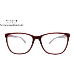 Lente Oftálmico Bosiyan B7005AC3 Tinto