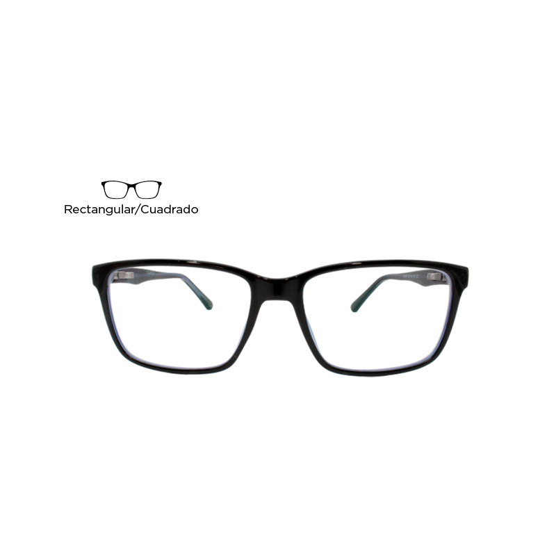 Lente Oftálmico Caffdy Eyewear TC407C2 Negro