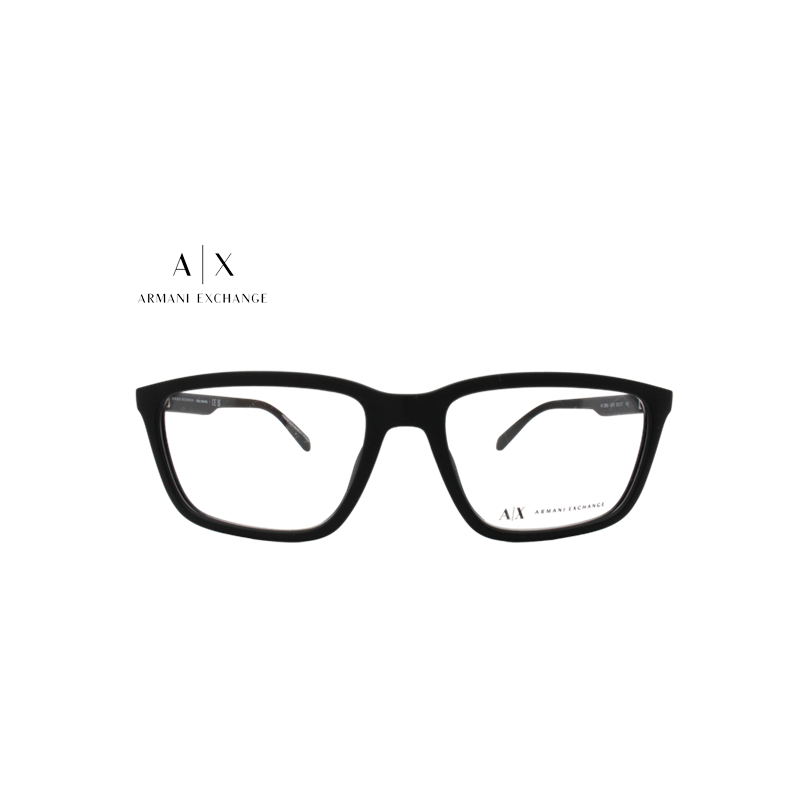 Lente Oftálmico marca Armani ExchangeAX3089U Negro mate