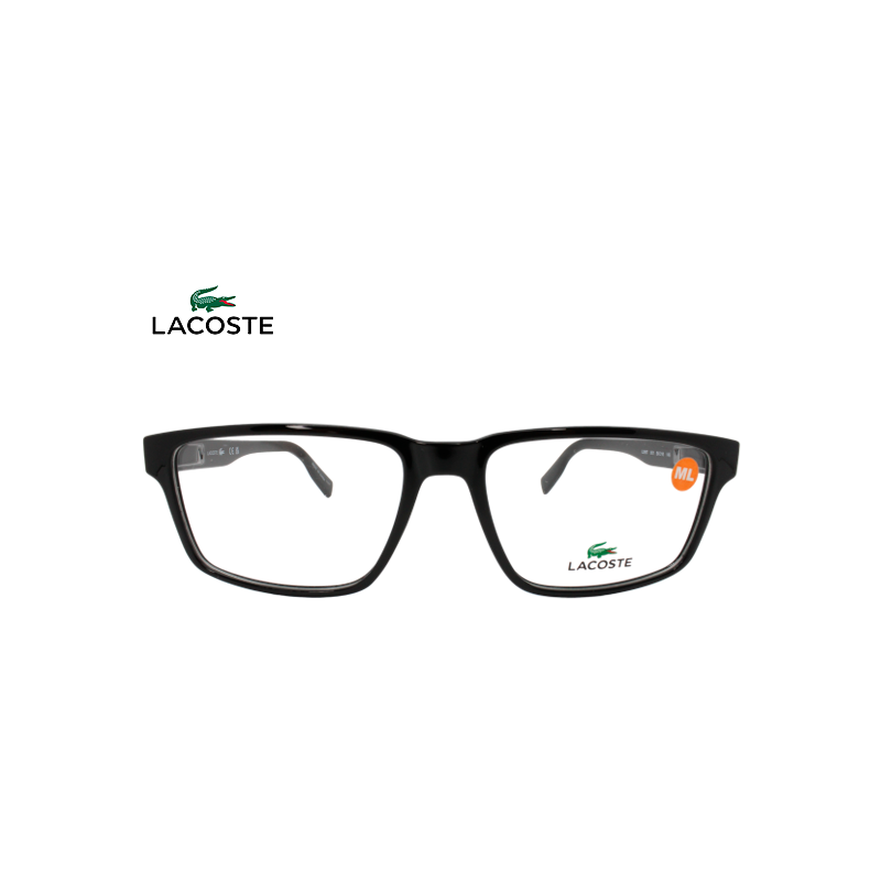 Lente Oftálmico marca Lacoste L2897001 Negro