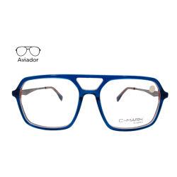 Lente Oftálmico C - Mark CMJ223A4707 Azul