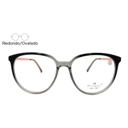 Lente Oftálmico Minami MINAMI018C3 Negro degradado