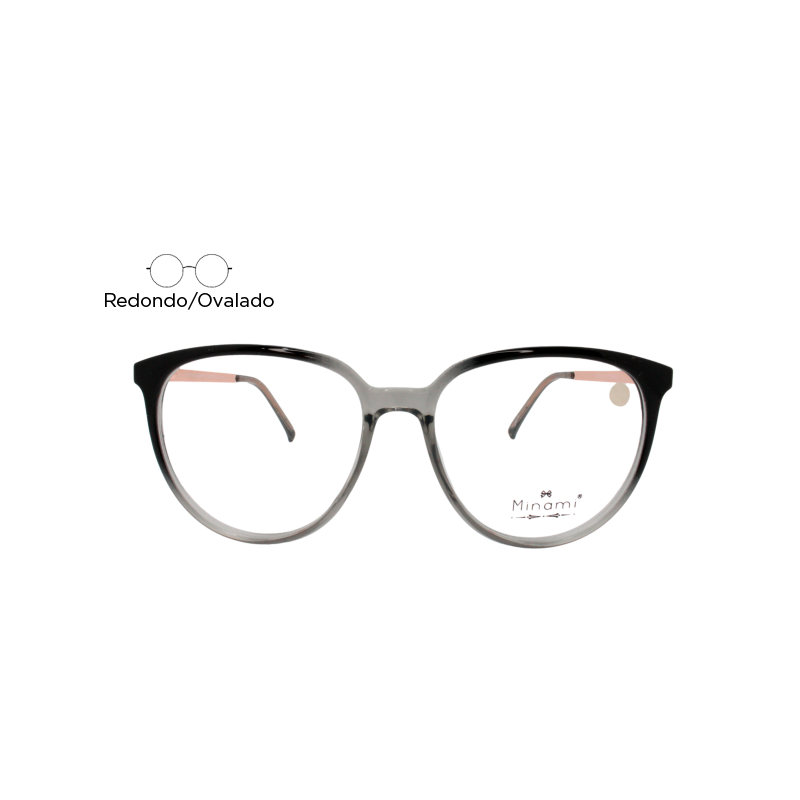 Lente Oftálmico Minami MINAMI018C3 Negro degradado