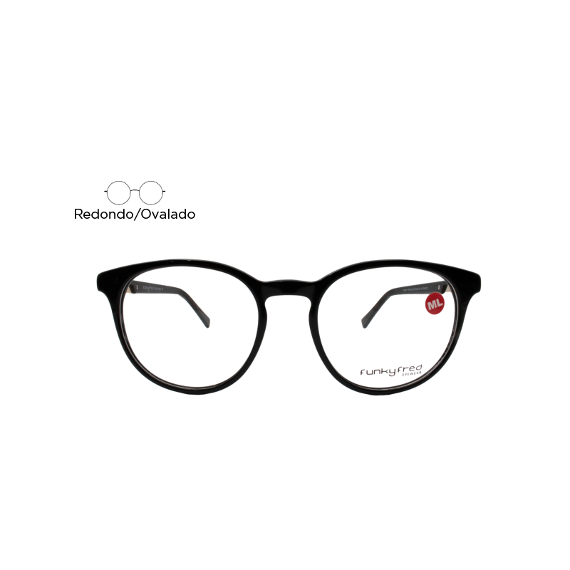 Lente Oftálmico Funky Fred Eyewear A5018145BLACK Negro