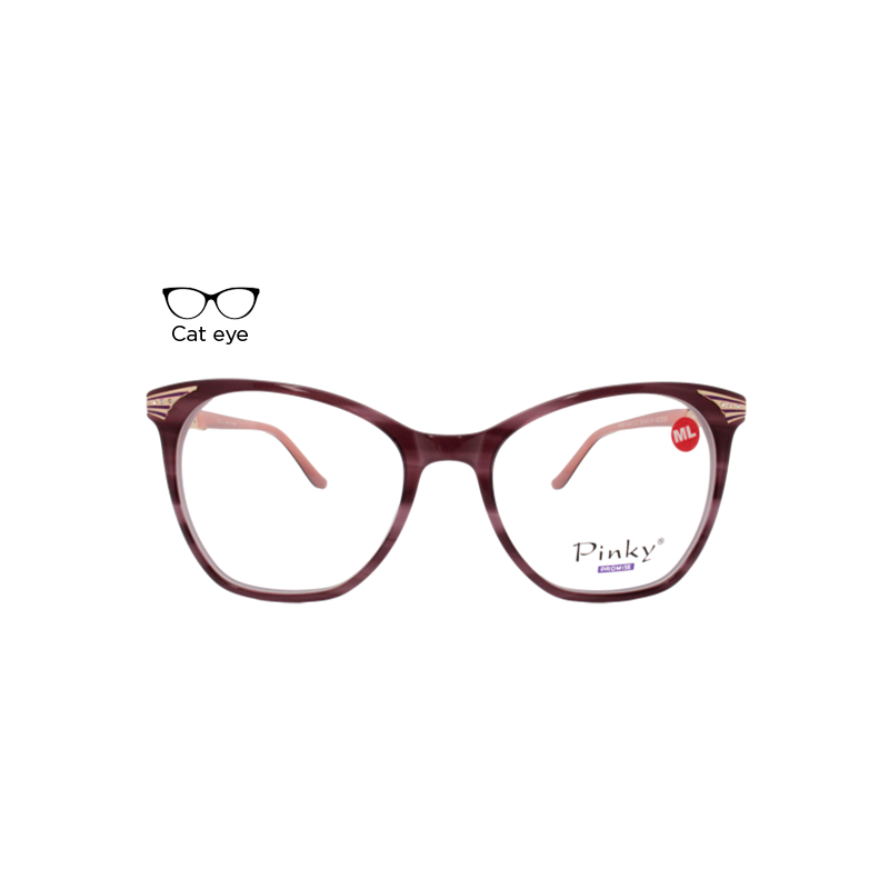 Lente Oftálmico Pinky Promise MA1022D59 Morado transparente