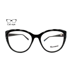 Lente Oftálmico Yesmai YES1002 Negro