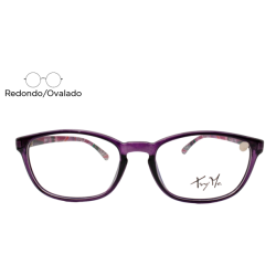 Lente Oftálmico Try Me TR90COL006 Morado