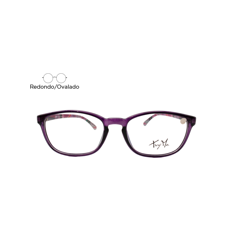 Lente Oftálmico Try Me TR90COL006 Morado